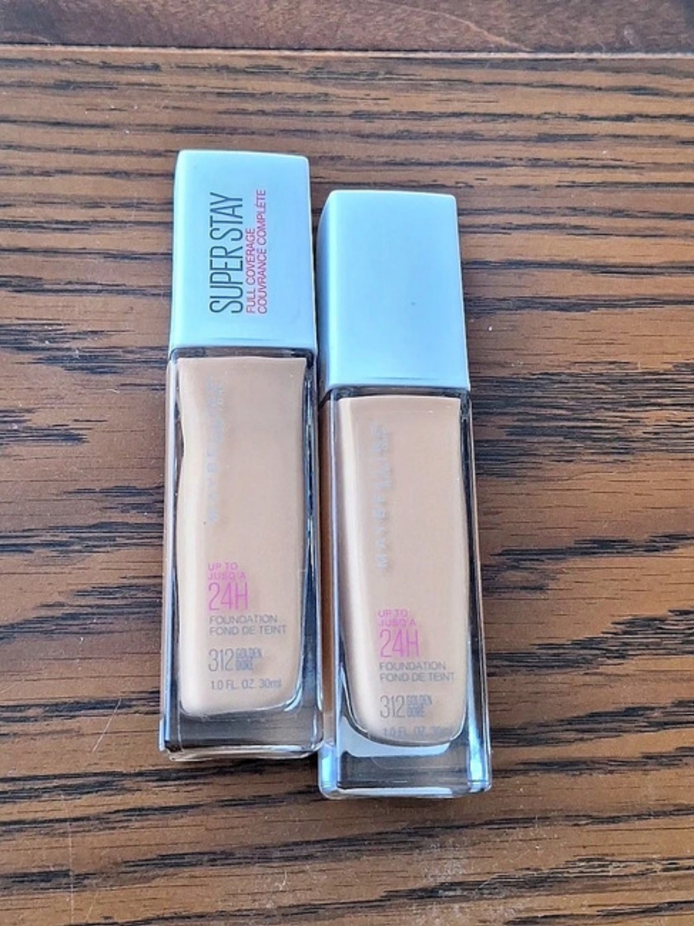 Maybelline Superstay Up To 24H Stay-in-Place Makeup Foundation Golden Set Of 2